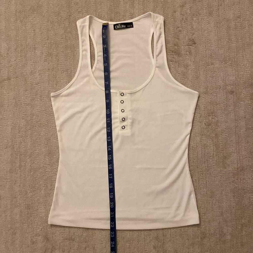 Chic Me Ribbed Tank Top - Picture 6 of 6
